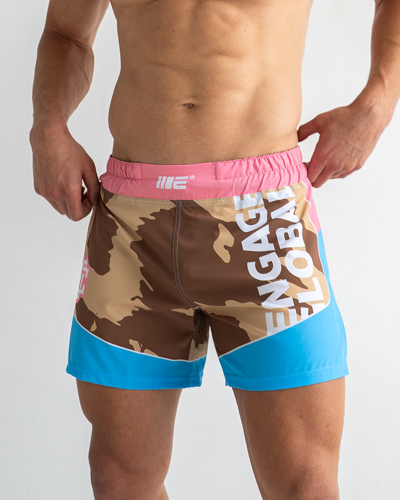 Shorts híbridos Miami Camo MMA
